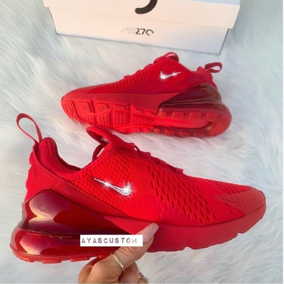 Air max 270 custom pink Swarovski crystal - Picture 5 of 6